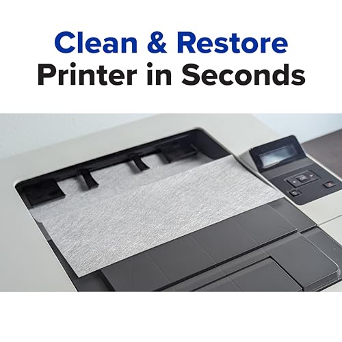 KICTeam - Cleaning Sheets for Inkjet Printers & Copiers (5 Sheets) - Presaturated with 50% IPA / 50% Deionized Water - Thumbnail 6
