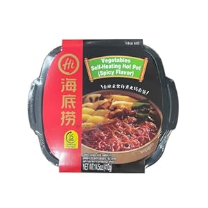 Haidilao Self-heating hot pot(3 flavor availalbe) (New Vegetable & Spicy)