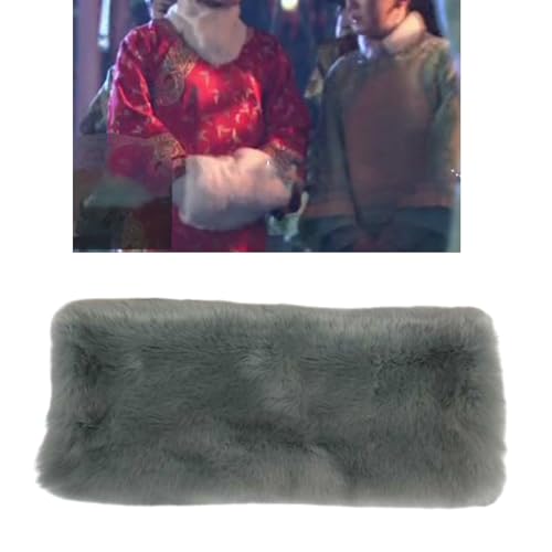 Faux Furs Hand Muffs For Men Women Warm Thermal Hand Muff Arm Warmers For Indoor Outdoor Cold Weather Hand Protectors