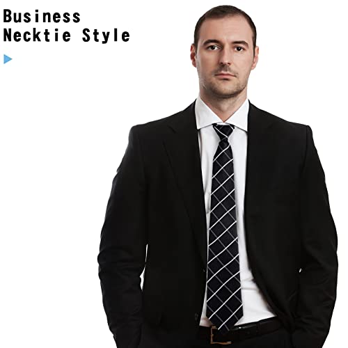 Geyoga 8 Pieces Zipper Tie For Men Pre Tied Necktie Zip Tie For Men Boys (Stylish Color) #TOP6