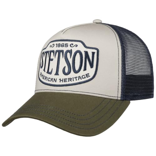 Casquette Trucker Stetson Heritage 1865 en Chino Twill et Mesh respirant