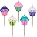 Molded Cupcake Birthday Candles | Party Supply