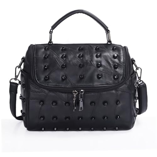 Sac à main Panlom® avec lanière et bijou tête de mort