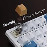 RK ROYAL KLUDGE RK98 Wireless Mechanical Keyboard Triple Mode 2.4G/BT5.1/USB-C 100 Keys Hot Swappable Brown Switch with Number Pad RGB Backlit 3750mAh Battery NKRO Gaming Keyboard Ergonomic, US Layout - Image 5