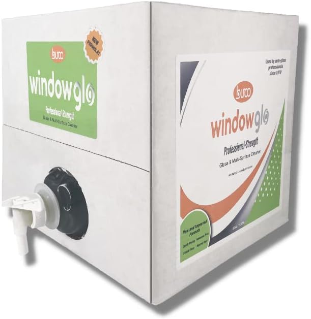 Window Glo Glass and MultiPurpose Cleaner (5 Gallons (Bag