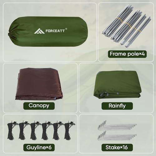 Forceatt 4 Person Backpacking Tent