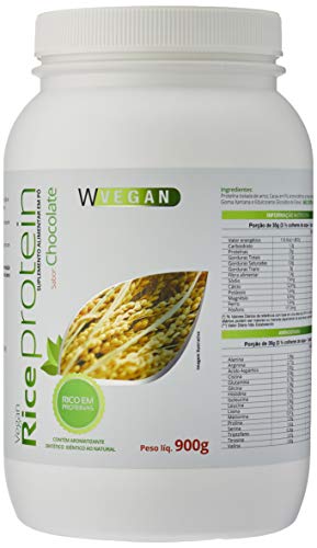 Mais Nutrition Rice Protein Proteina Arroz Wvegan Sabor Chocolate 900g