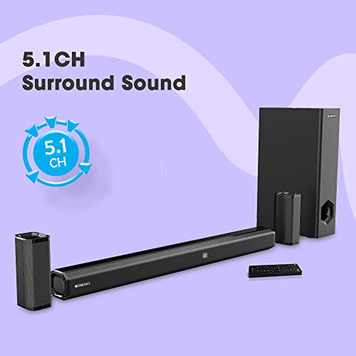 ZEBRONICS ZebJuke BAR 7400 PRO 5.1 Channel Soundbar With 6.5 Subwoofer