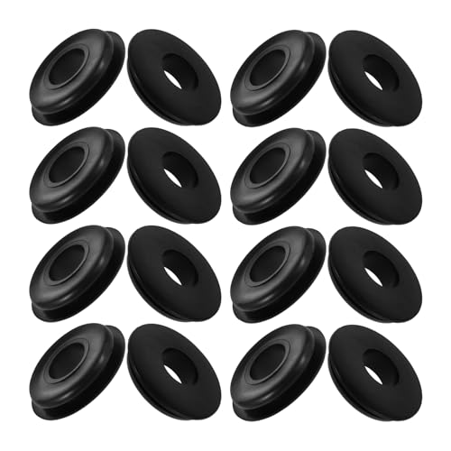 Juntas de goma negras Glad Hand de 16 mm para el sellado resistente de semirremolques