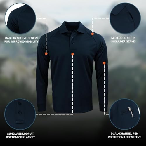 Propper Raglan Long Sleeve Utility Men's Polo4