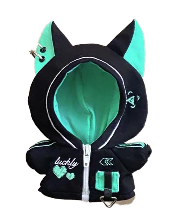 ふなっしー　ぬいぐるみ　ネコミミ　パーカー　30cm 新品　未使用　未開封 Amazon.co.jp: [Dokuichigo]ぬい服 10cm 猫耳フードパーカー