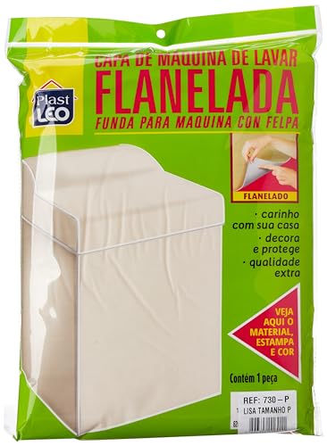 Capa para Máquina Flanelada Branca
