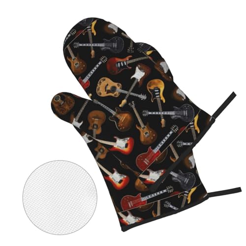 Guitars ensemble de 4 pièces isolées four micro-ondes grillades barbecue - 4