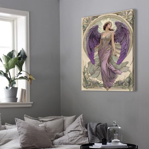 Tableau classique célèbre Alphonse Mucha - Toile d'art supérieure avec structure