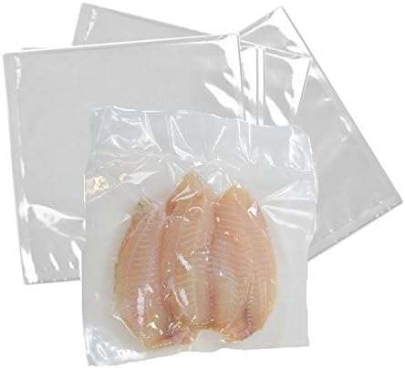 SafePro V615, 6x15-Inch Poly-Nylon Vacuum Sealer Bags, 3 Mm Plastic Freezer Storage Saver Bags, 1000-Piece Case (Vacuum Sealer is Sold Separately)