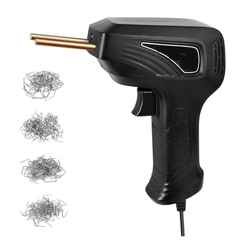 Pistola De Soldadura De Plástico De Segunda Generación De 100 W For Clavar Clavos, Soldar Grietas, Soldar Corte Térmico, Calentar Rápidamente FáCil De Usar(Black)