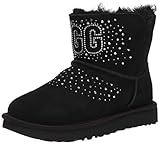 Klassische Stiefel UGG Damen Bling Mini Klassische Stiefel, Schwarz, 41 EU