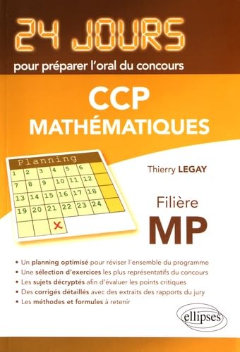 Mathématiques concours CCP filière MP