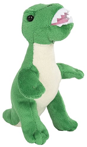 Plush Dinosaur House with Dinosaurs - Five (5) Stuffed Animal Dinosaur in Play Dinosaur Carrying Case