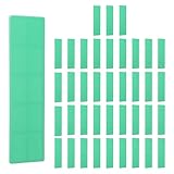 sourcing map Flache Unterlegscheiben aus Kunststoff, 1,6 cm (5/64 Zoll), Strukturfliesen, Kunststoffscheiben zum Nivellieren, Kunststoff-Verglasungsblöcke für Heimwerker-Ebene, Tür-WC-Unterlegscheibe