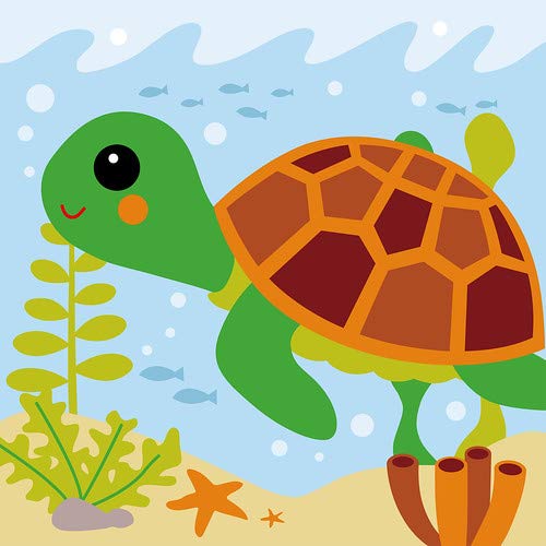 Kiily Pintura Por Núeros Para Adultos Y Niños, Pintura Por Núeros