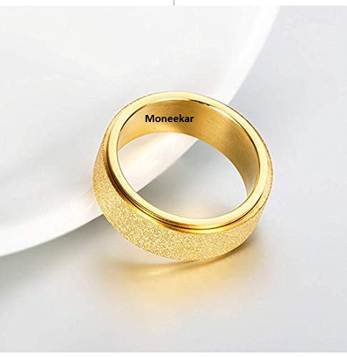 Image of Moneekar Jewels 18k Stainless Steel Ring for Men and Women