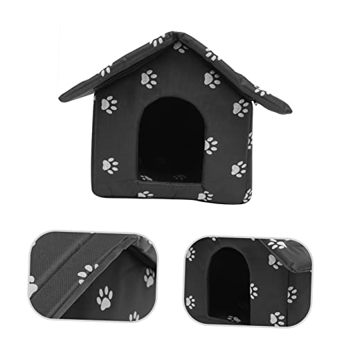 GANAZONO 3 Pecas canil para gatos de rua casa de cachorro casa para cachorros ar livre Casinha de ca
