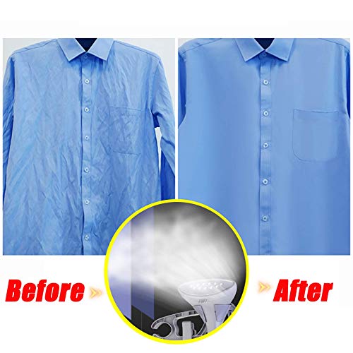 Vertical Garment Steamer Home Use 1700W Clothes Steamer 45S Quick Wrinkle Removal 1.7L Water Tank Continuous Ironing for 45Min