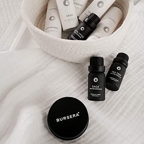 Bursera Essential Oil Diffusing Stone, Portable Non-Electric Essential Oil Diffuser, Tree Planted With Every Order, Natural Waterless Ceramic Diffuser For Essential Oils, Stone Aromatherapy Essentials #TOP6