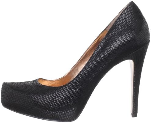 BCBGeneration Women's Parade Pump,Black/Sandalwood Snake,10 M US | Image 6