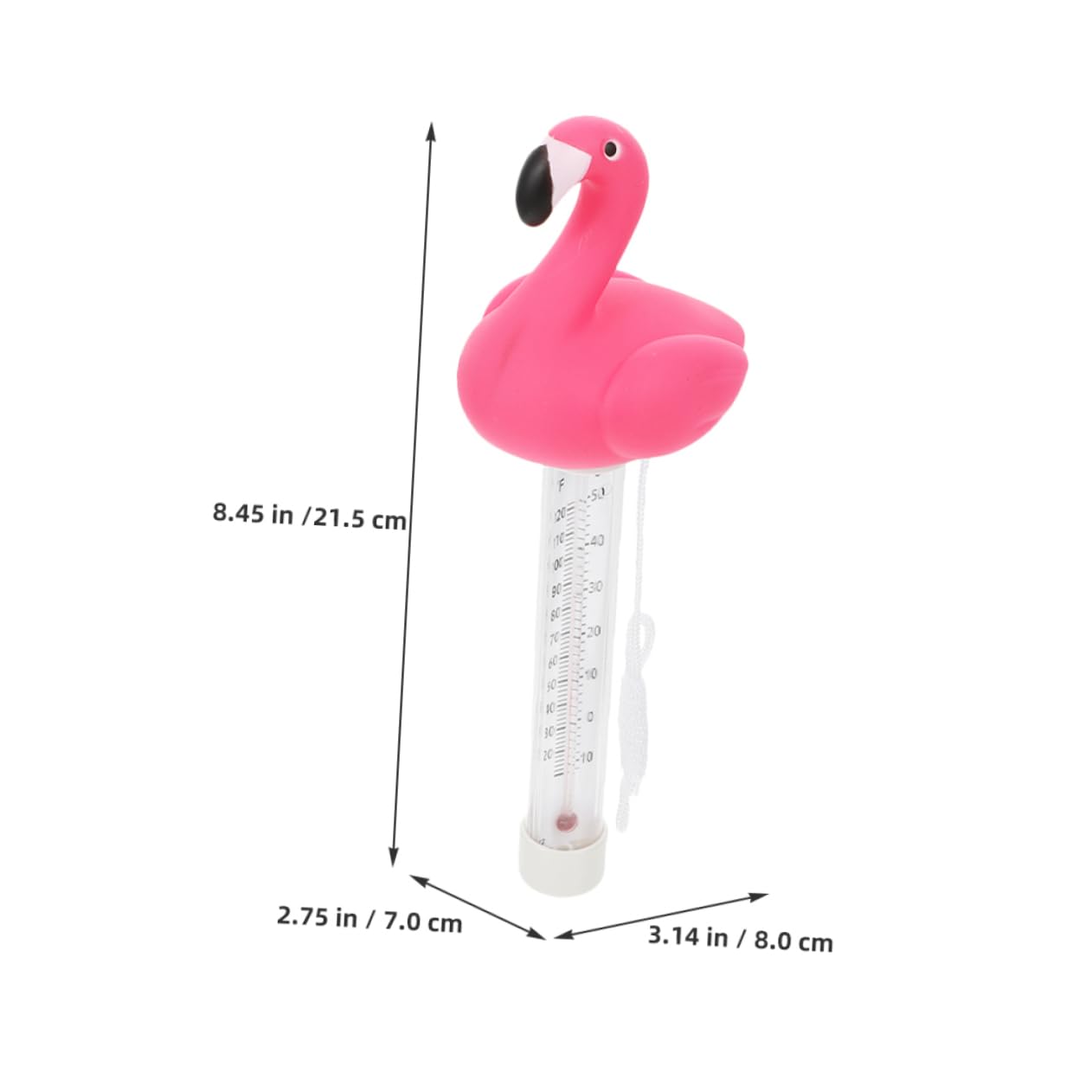 Termometro Galleggiante Per Acqua Piscina Termometro Immersione Fredda Decorativo Fenicottero Spa Vasca Da Bagno Misuratore Temperatura