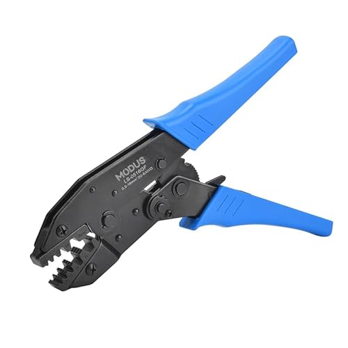 Alicate Crimpador Kit Prensa Terminais Com 1200 Terminais Tubulares Ilhós 0,5 Até 16mm²