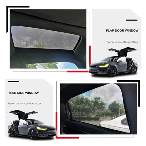 Filet toit ouvrant Tesla Modèle X 2024 pare soleil protection UV - 6