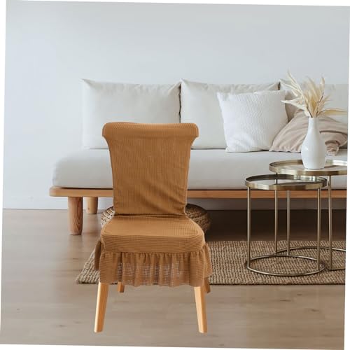 Housse de chaise extensible POPETPOP lavable pour rénover et protéger vos chaises usées - 3