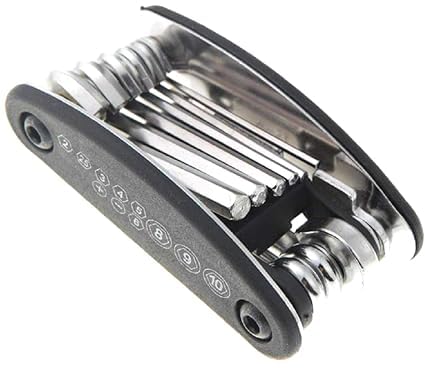 9RGS PACKERS 16 in 1 Multi Functional Bike Mechanic Repair Set Tool kit Cycling Road Bikes Mountain Bikes