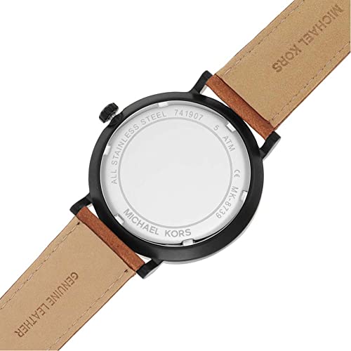 Image of Michael Kors MK8739 Mens Irving Watch, Black, MK8739-AMZUK