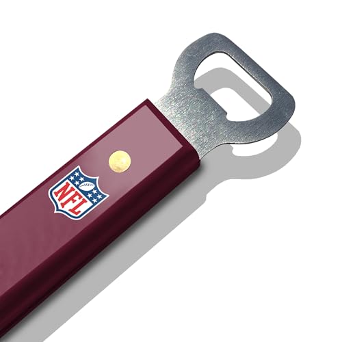Image of YouTheFan NFL Washington Commanders Spirit Series 3 Piece BBQ Set | Includes Sportula Grill Spatula Tongs and Fork, 2 Bottle Openers Per Set, Team-Colored Composite Handles, Officially Licensed