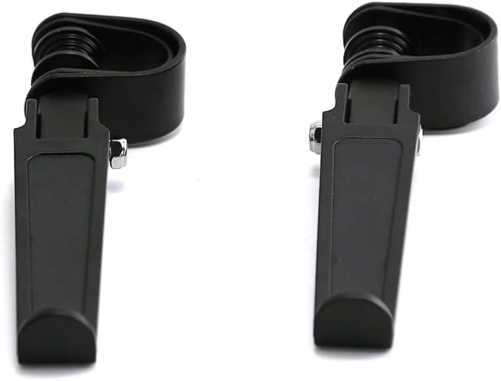 1”-1.25"(25mm-32mm) Universal Motorcycle Foldable Highway Antivibrate Engine Guard Crash Bars Foot Pegs for Harley Electra Glide Road King Street Glide (black)