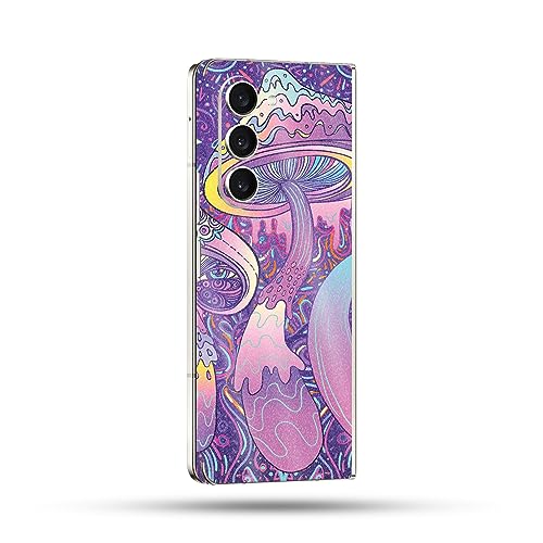 Image of MightySkins Glossy Glitter Skin Compatible with Samsung Galaxy Z Fold 5 Full Wrap - Bad Trip | Protective, Durable High-Gloss Glitter Finish | Easy to Apply & Change Styles | Made in The USA