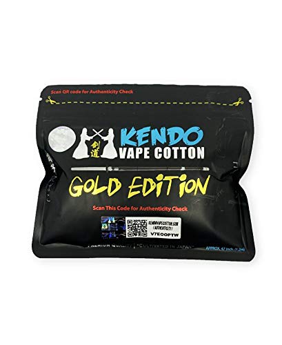 Kendo Vape De Algodón Gold Edition 1m