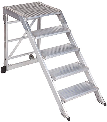 Arcama 26645005 TABURETE FIJO, 5 peldaños, 1 m, 60 x 60 cm