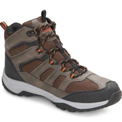 Khombu Men's Windrip Mid Waterproof Hiking Boots Multi-Terrain Lugs Hardy & Robust Design2