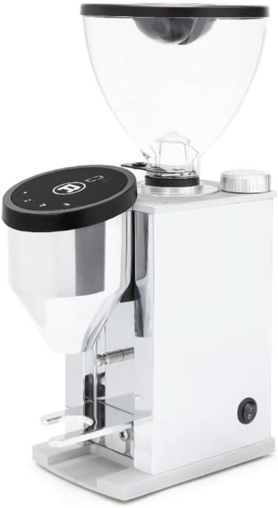 Rocket Espresso Faustino 3.1 Espresso Grinder | 50mm Flat Burrs | Programmable Dosing | (Appartamento White)