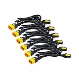 APC ap8702s-na 10 un kit de cable de alimentación bloqueo C13 a C14 0,6 m)