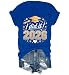 I Did It 2026 Graduation Shirt Funny 2026 Graduation T-Shirt Unisex Sapphire Blue