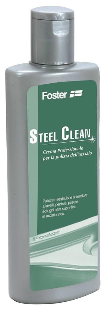 Crème x 250 ml Foster professionnel nettoyage acier éviers casseroles couverts 8331012