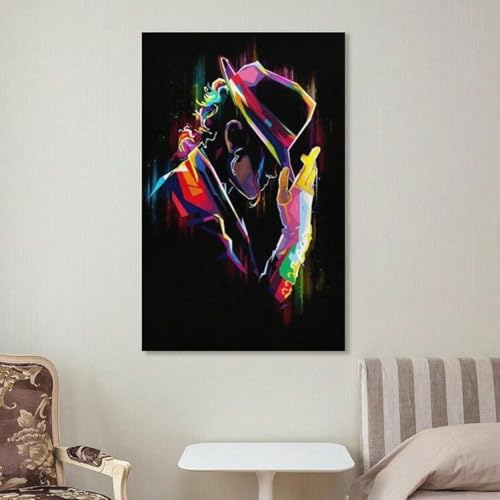 Murale 60x90cm sans cadre TONGYINLI pour habiller un mur vide avec une toile de musique