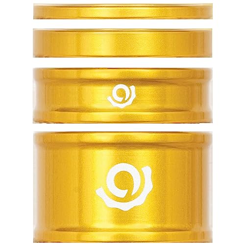 Industry Nine Headset Spacer Combo Kit (2.5mm, 5mm, 10mm, 20mm Gold)