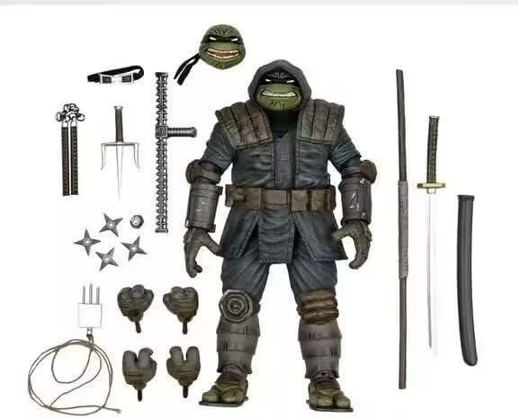 Miniatura 1 de Teenag Mutant Ninja Turtles Comics The Last Ronin Armored Ultimate Figura de acción de 7 pulgadas