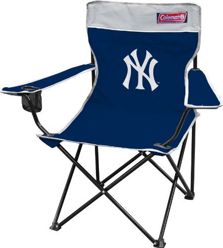 Rawlings MLB New York Yankees Broadband Quad Chair, Large, Blue